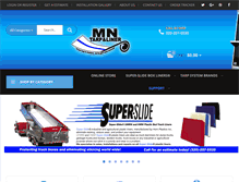 Tablet Screenshot of mntarpandliner.com